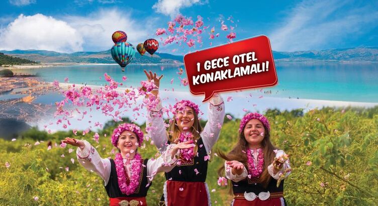  Isparta Gül Hasadı Salda Gölü ve Pamukkale Çeşme Alaçatı Turu 