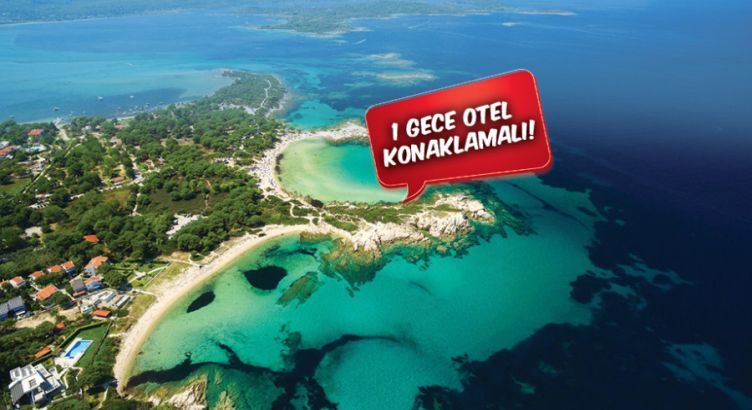 Otobüslü Halkidiki Thassos Selanik Masalı Kavala Turu